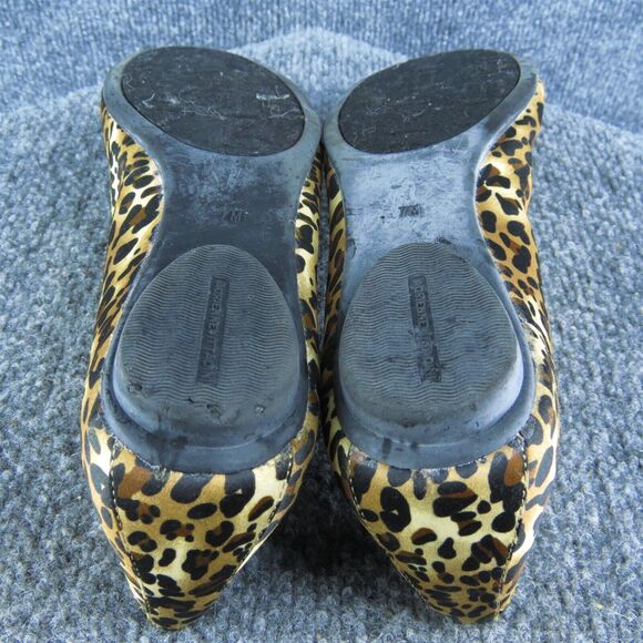 Adrienne Vittadini Carmelita Jewel‎ Women Ballet Size 7 Medium Brown Synthetic - Picture 8 of 9